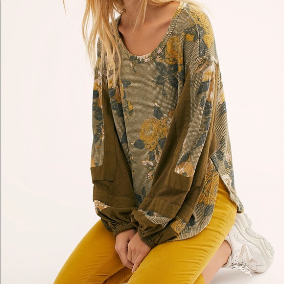 Free People Tops - Free People | Floral Patch Top